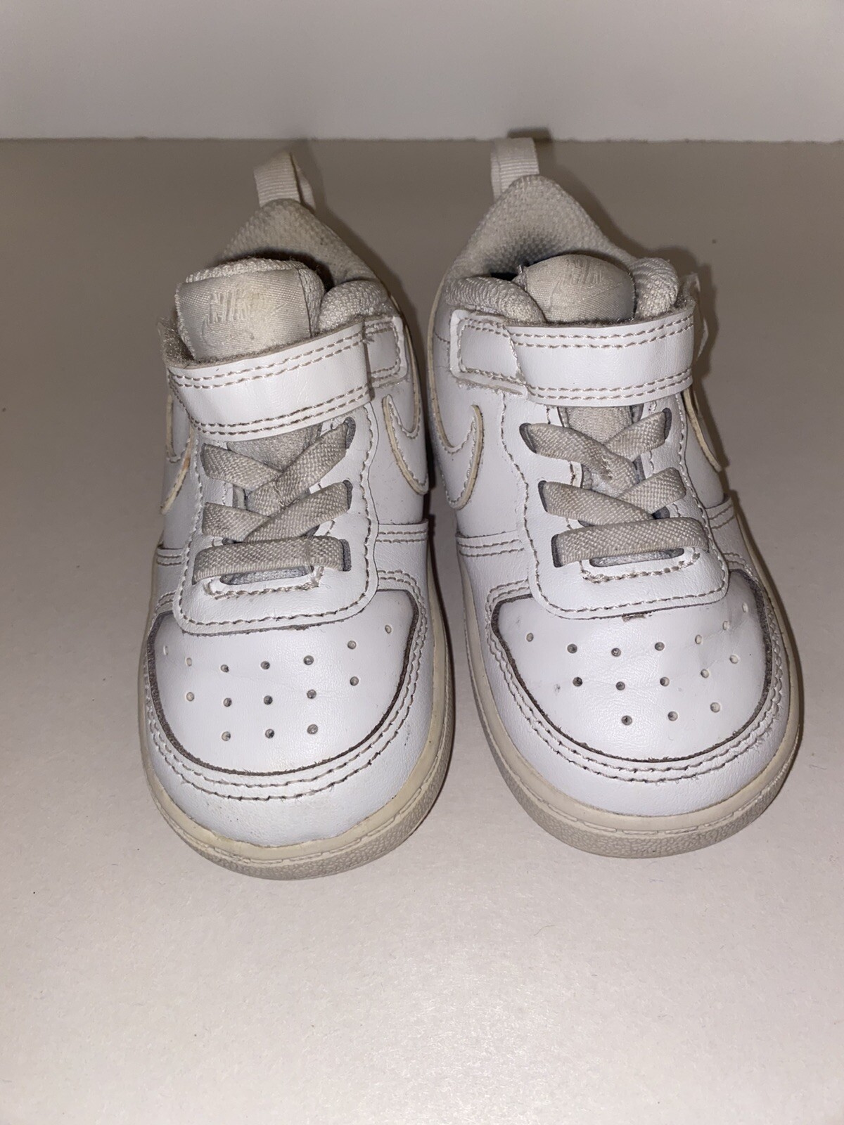 Nike Force Mid Child White Size 6C thumbnail 2