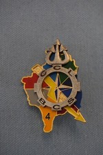 B105 insigne pucelle armée militaire militaria CCL BCL 4 Opération TRIDENT SHELI