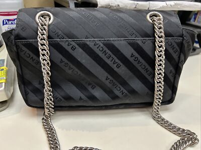 ☆送料関税込☆BALENCIAGA GOSSIP BB LOGO SHOULDER BAG☆超人気 Opullent