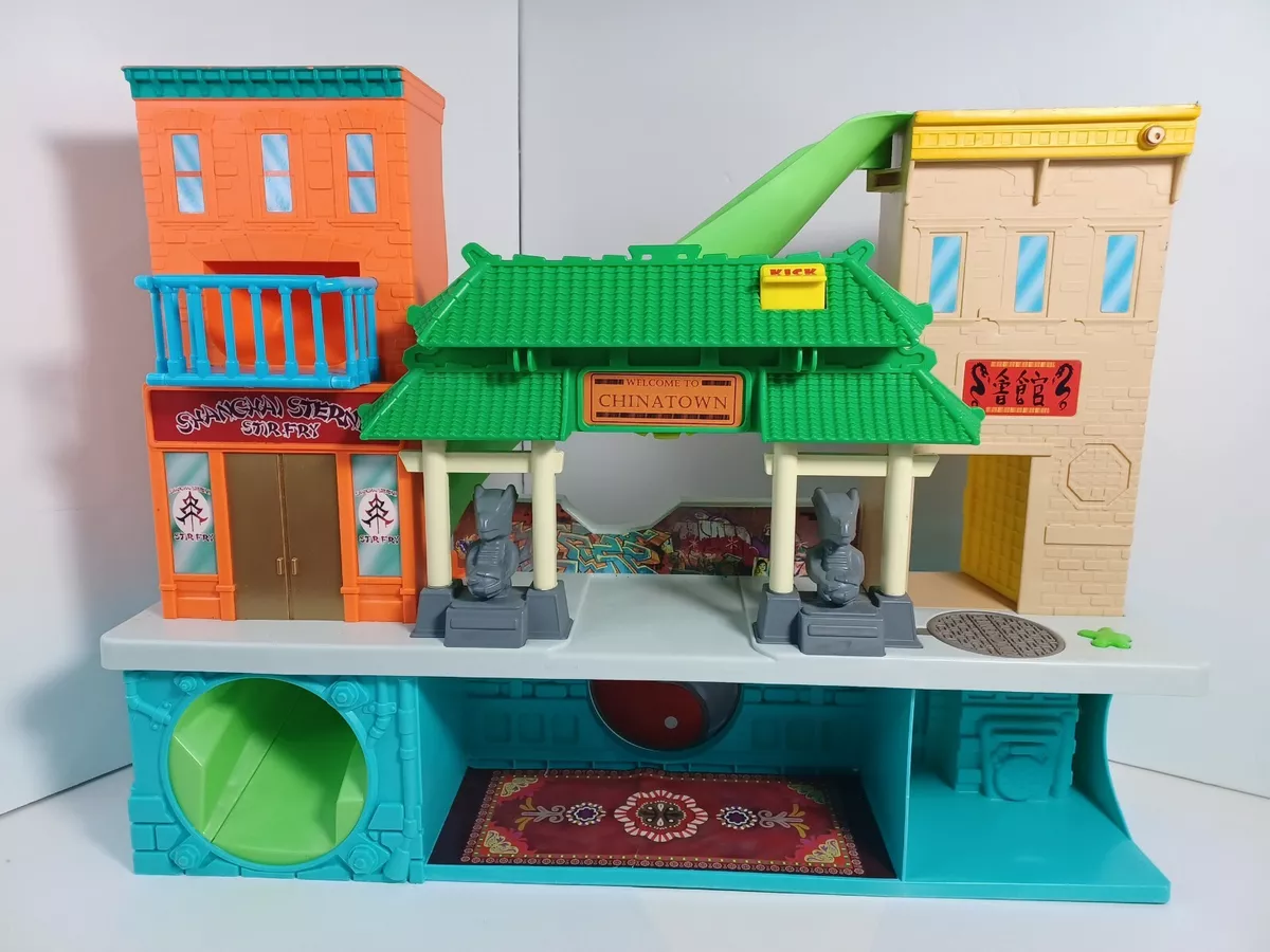 Ninja turtle chinatown best sale playset