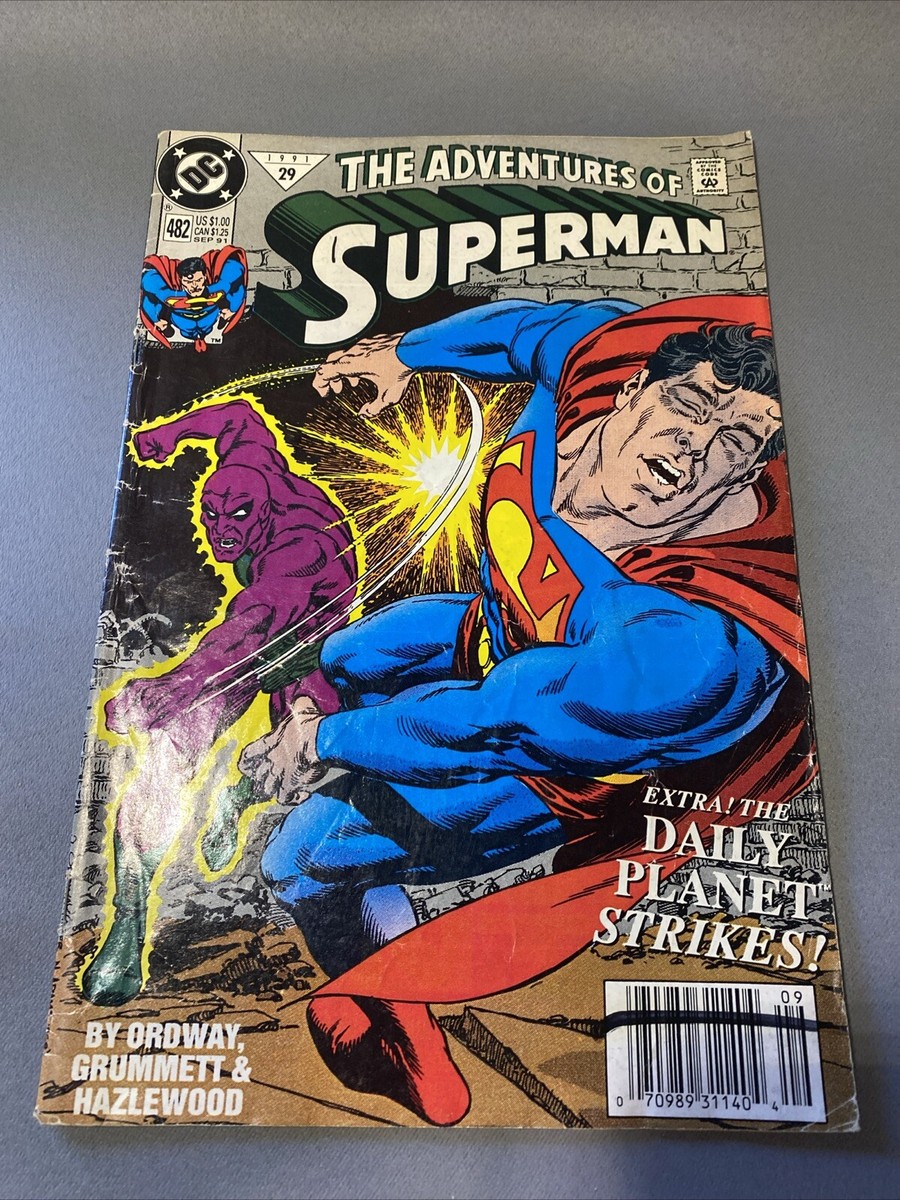 Adventures of Superman #482 1991 DC Comics Comic Book | eBay