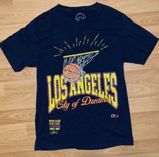 CVLA Los Angeles Lakers NBA ‘City of Dreams’ Men Graphic T-Shirt SZ Small