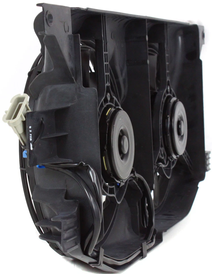 Conjunto de ventilador exterior para Mercedes Benz ML320 1998-2005 Foto 3 de 4