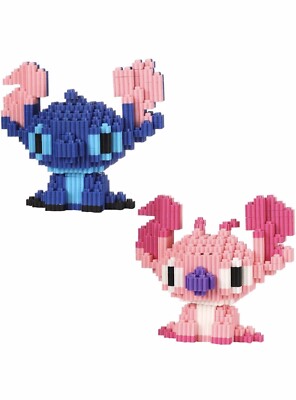 Lilo & Stitch Mini Magic Blocks ，Mini Building Blocks Challenging Game Gift