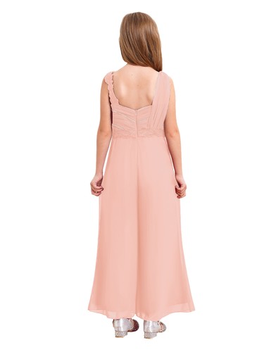 Kids Girls Jumpsuit Dinner Leotard Bridesmaid Pantsuit Princess Rompers Prom - Picture 31 of 56