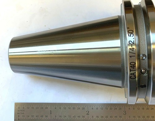 1/4" CAT40 PREMIUM END MILL HOLDER 2.5" PROJECTION SOWA GS TOOLING  #531002 - Afbeelding 4 van 11