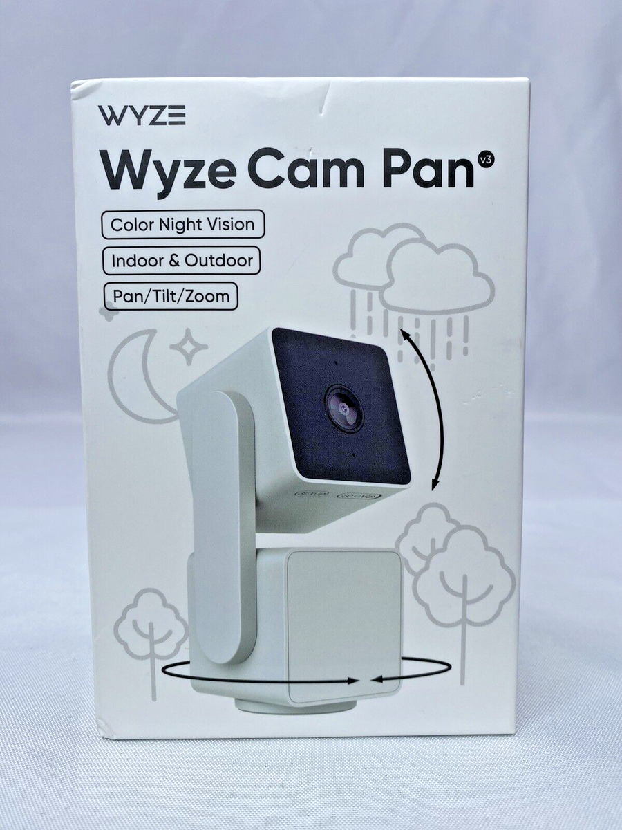 Wyze Cam Pan v3 Wireless Outdoor Security Camera New*