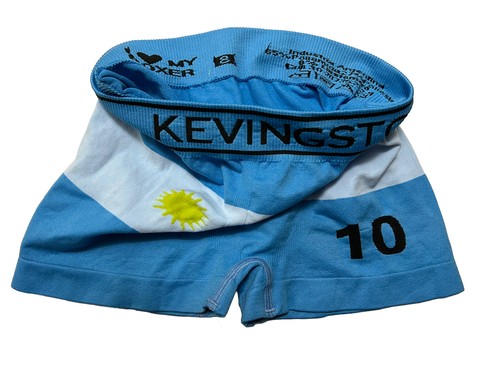 Kevingston Argentina Flag Rugby The Big Boxer Shorts Boys Size 8 - Picture 6 of 10