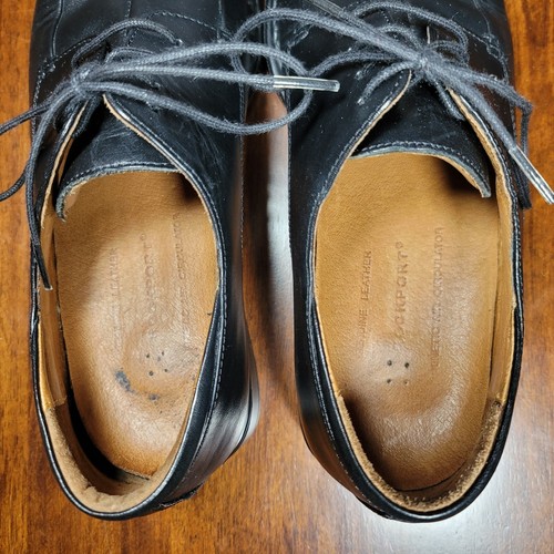 Oxford da uomo Rockport pelle nera taglia 9,5 M #APM24811 - Foto 7 di 11