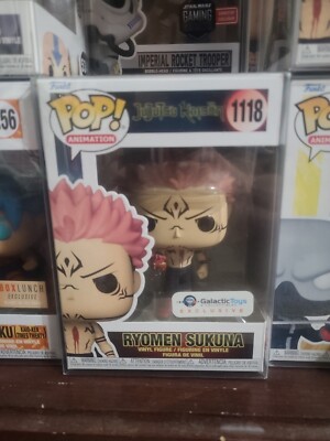 Funko Pop! Animation Ryomen Sukuna W / Herz #1118 Jiu Jitsu Kaisen 2023