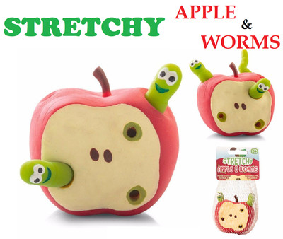 stretchy worm toy
