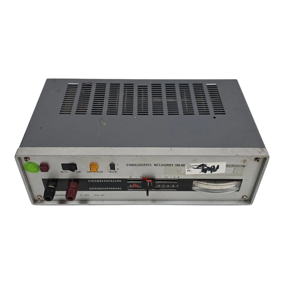 Grundig Netzgerät SN 40  Stabilisiertes Netzteil DEFEKT #3 - Bild 3 von 4