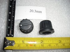 20.3mm Small black amp knob volume amplifier radio control FAC grub screw fixing