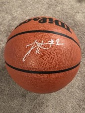 Jaden Hardy Dallas Mavericks Signed Basketball PSA/DNA COA