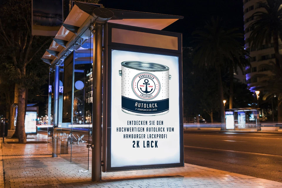 2K Autolack MATT Schwarz RAL 9005 SET kratz- und schlagfest HLP - Bild 3 von 4