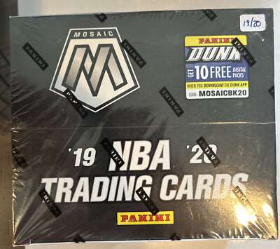 2019 NBA Panini Mosaic Fast Break 未開封Box 🔥🔥 2019-20 PANINI MOSAIC FAST BREAK NBA BASKETBALL SEALED HOBBY