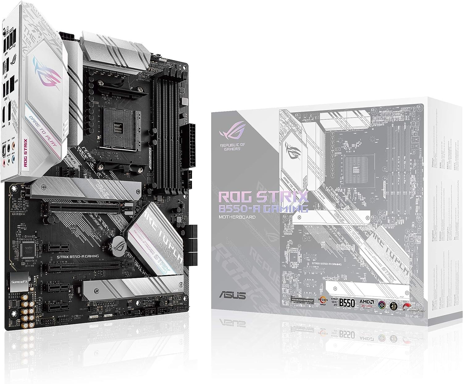 ASUS ROG Strix B550-A Gaming AM4 ATX Motherboard for sale online 