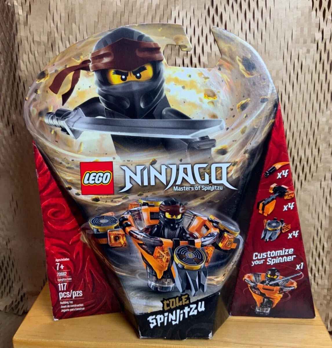 Lego cole spinjitzu sales