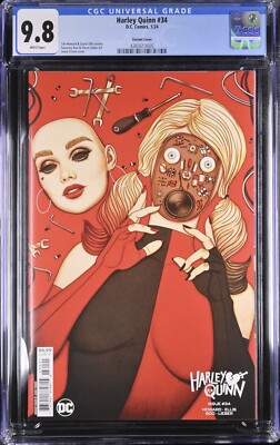 HARLEY QUINN #34 (2024) CGC 9.8 NM/Mint   Jenny Frison Variant Cover  