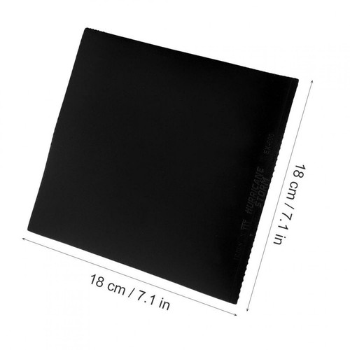 Raquetas de goma para tenis de mesa pong deportivas (negras) - Imagen 4 de 5
