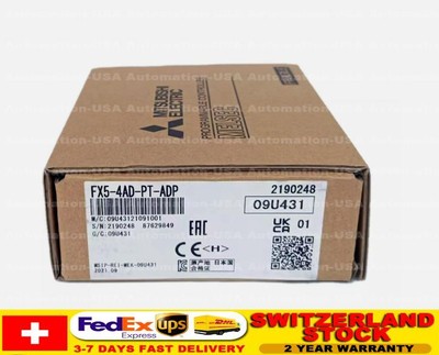 FX5-4AD-PT-ADP 1PC New Mitsubishi PLC Module FX5-4AD-PT-ADP