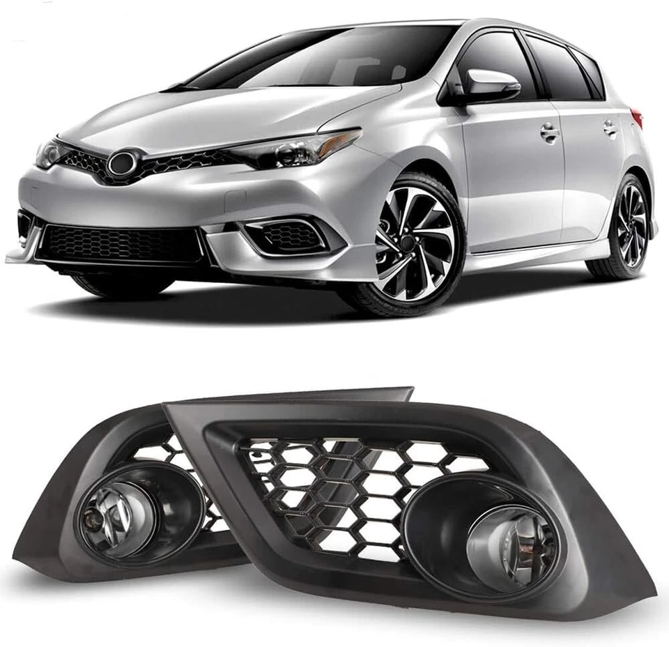 Kit de interruptor de luces antiniebla de parachoques para Toyota Corolla Scion iM 2016-18 Foto 2 de 4