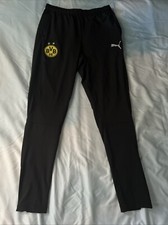 Pantaloni tuta uomo Puma BVB Dortmund neri taglia media