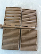 McKean Doors for PS1 Pullman Standard 40' Box Car  Brown HO Scale Trains