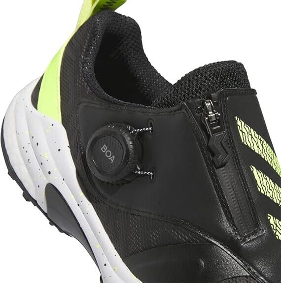 adidas Golf Men's Shoes CODECHAOS 25 BOA Black Yellow White adidas Golf Men's Shoes CODECHAOS 25 BOA Black Yellow White