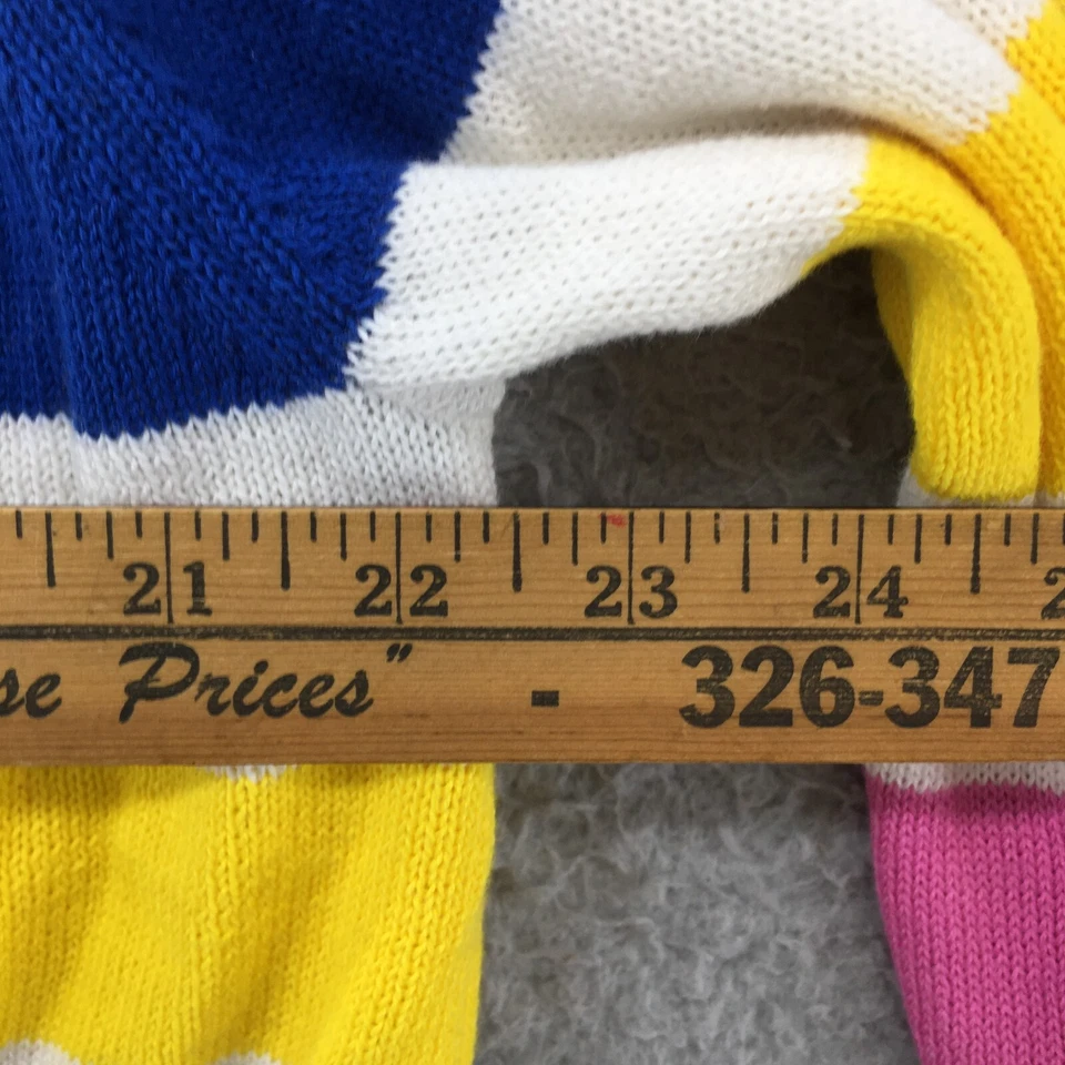 Cardigã Disney 100 Botões Feminino L Multicolorido Algodão Mickey Mouse Ícone NOVO - Imagem 4 de 4