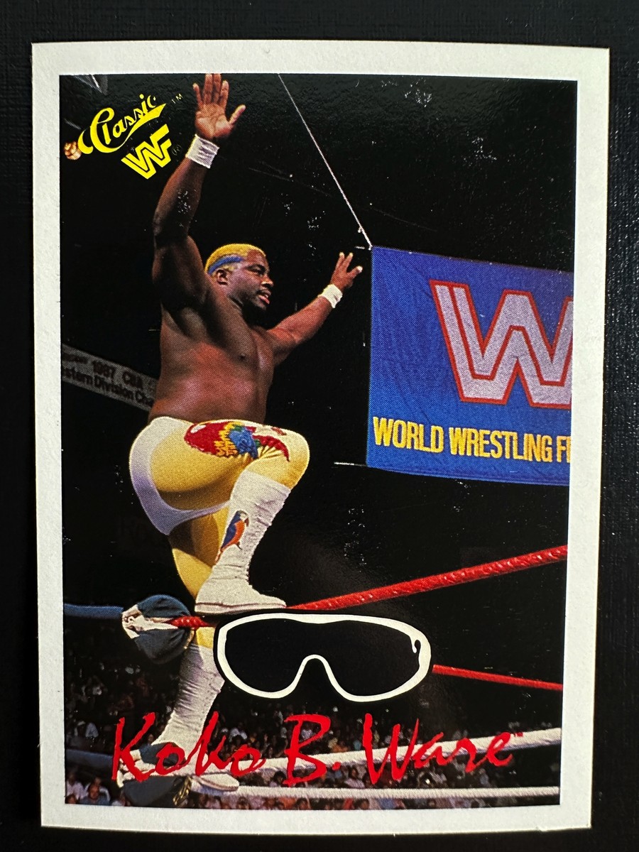 koko.bページ Koko B Ware 1990 Classic Wrestling Card WWF Titan Sports #82 | eBay