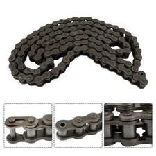  80H HEAVY DUTY ROLLER CHAIN 10 FEET  FREE CONNECTING LINK 1 CONNECTOR -US