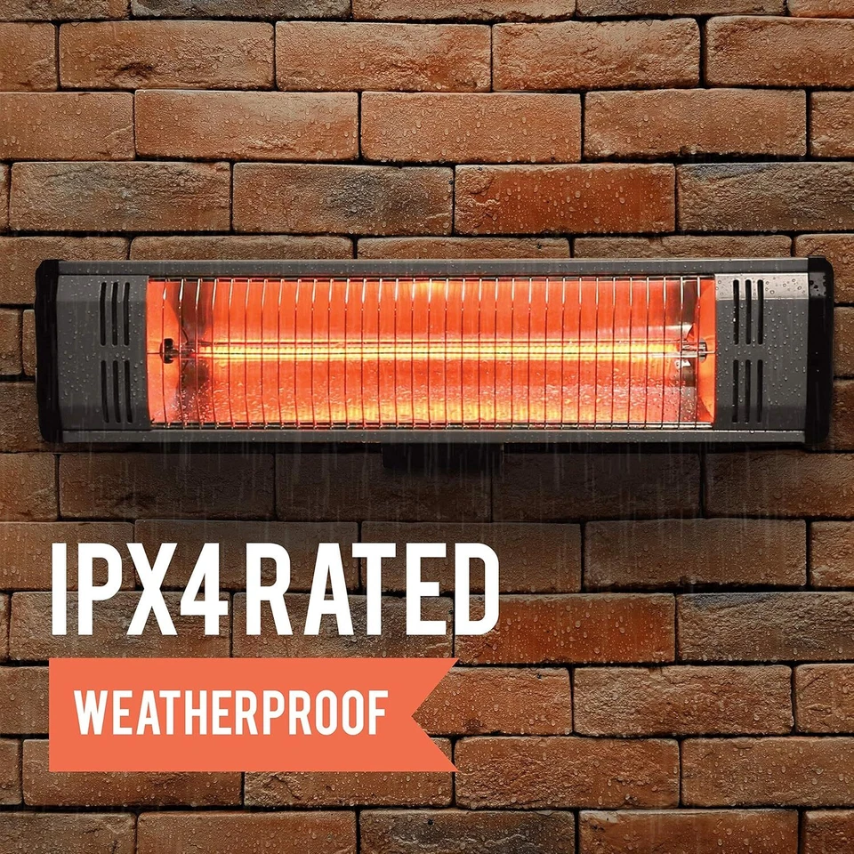 Cable Heat Storm HS-1500-TRC espacio infrarrojo 8 pies, jaula antivuelco + calentador, venta de pestañas Foto 3 de 4