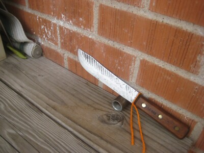 1950s Vintage 7'' Blade KA-BAR CUTLERY INC. *** Small Carbon Butcher Knife USA