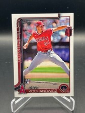 2025 Topps Series 1 Baseball Jack Kochanowicz Base RC #17 Los Angeles Angels