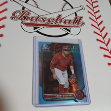 2022 Bowman Draft - Chrome Sky Blue Refractor #BDC-16 Sonny DiChiara (RC)