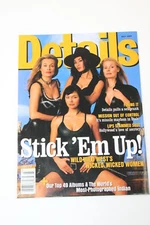 Details Magazine Jul 1999 Wild Wild West's Sofia Eng Bai Ling Frederique 