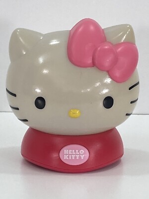 Hello Kitty Sanrio 2011 Color Changing 6'' Night Light Tested Works Super Cute
