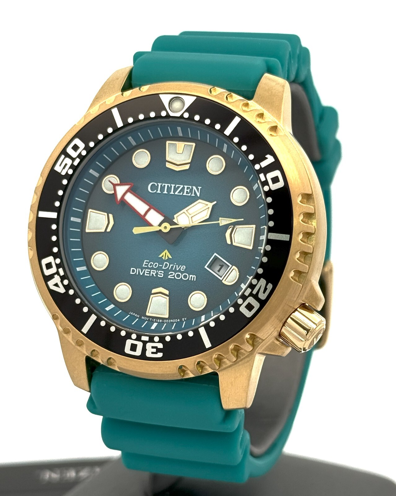 Gold Promaster Citizen Promaster Dive Eco-Drive 44mm Gold Tone Watch, BN0162-02X, Box ...