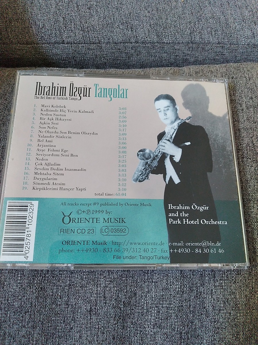 Ibrahim Özgur - Tangolar - Ibrahim Ozgur CD 29VG The Cheap Fast