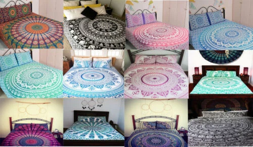 Handmade Animal Print Multicolor Fundas de edredón y Juegos de Cama