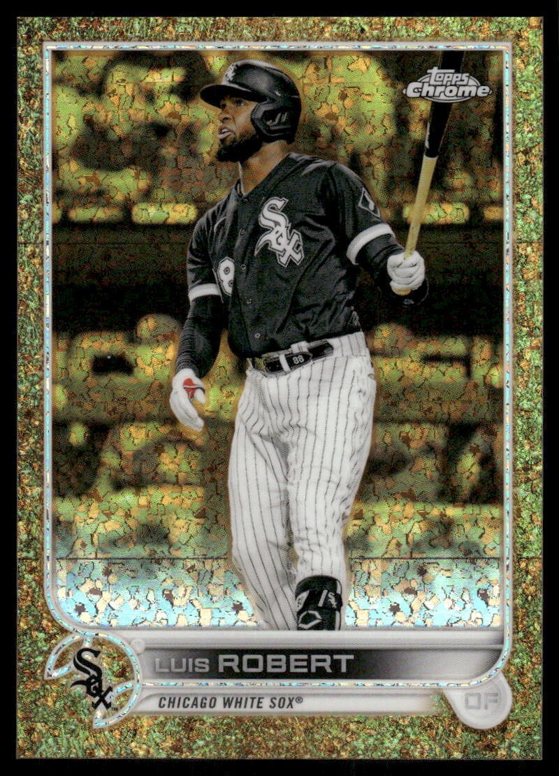 2022 Topps Chrome Gilded Mini Diamond /50 #67 Luis Robert