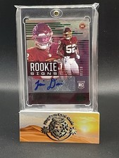 💥2021 Panini Illusions Rookie Signs Jamin Davis RC #RS-JD Auto Emerald #/10💥