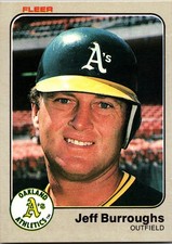 1983 Fleer Jeff Burroughs #515