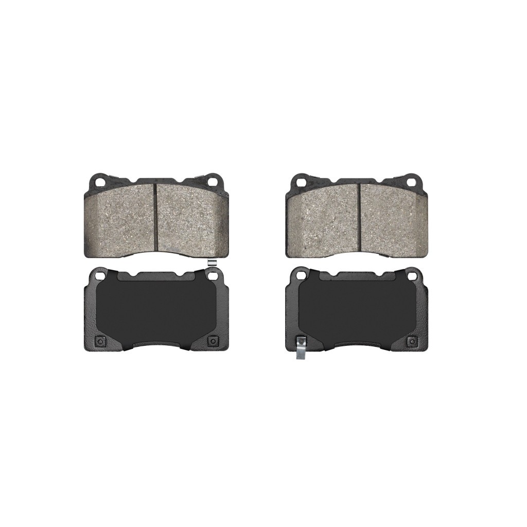 For Ford GT 2005 2006 Brake Pads | 131.8 millimeters / 5.19 inch Inner Pad Width