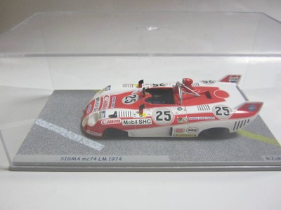 ミニカー Sigma MC74 24H Le Mans 1974 Bizarre 1/43 Sigma Mc74 Mazda 1974 Le Mans 24H No25 Terada