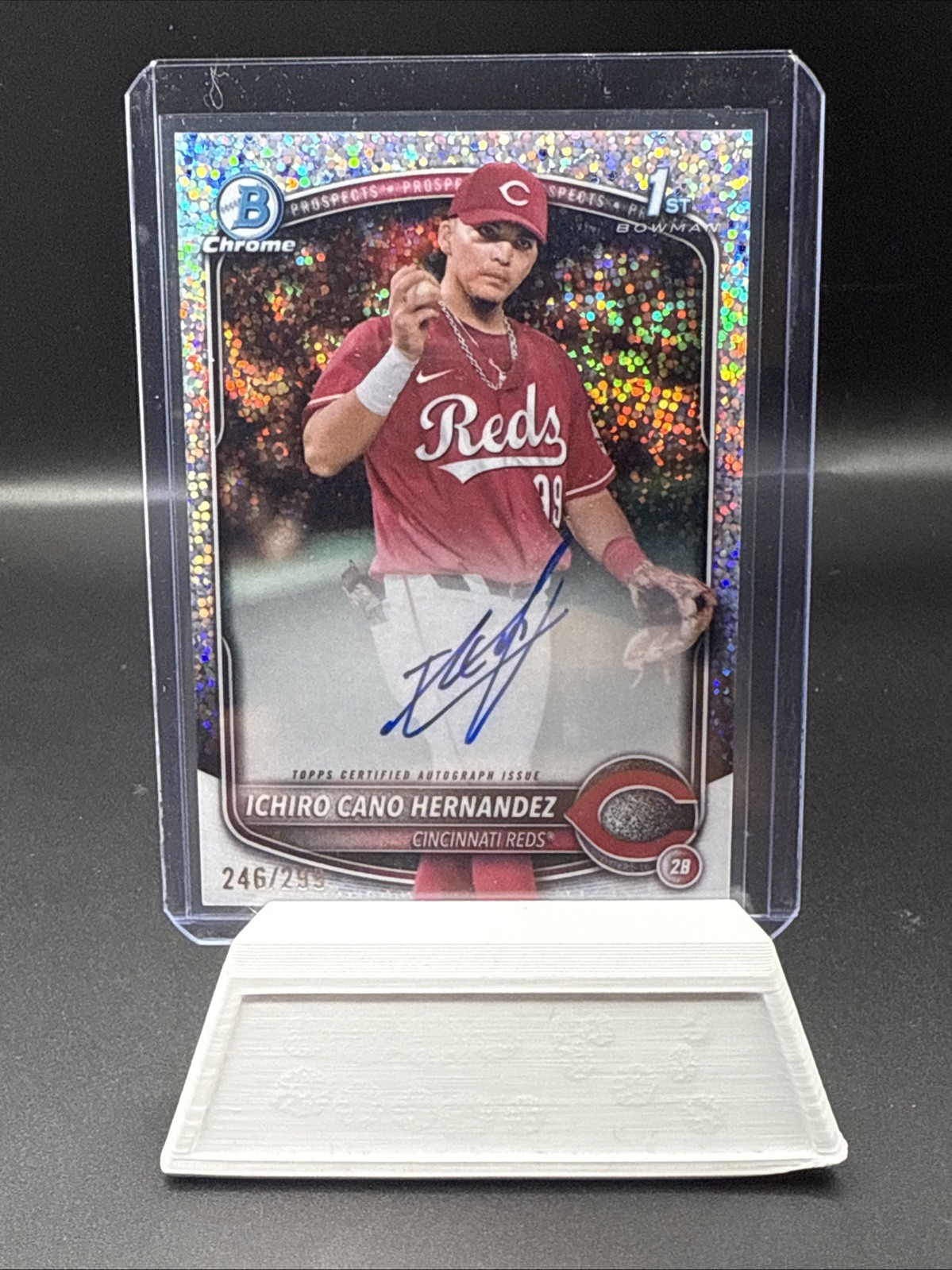 2025 Bowman Chrome Ichiro Cano Hernandez #CPA-IC Speckle Refractor Auto /299