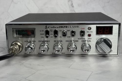Cobra 29 LTD Classic CB Radio With Mic - Zdjęcie 2 z 6