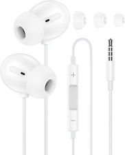3.5Mm Headphones Wired In-Ear Earbuds for Apple Iphone/Ipad/Ipod, Wired Earbuds