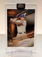 CODY FREEMAN 2026 TOPPS CHROME BLACK ROOKIE ORANGE REFRACTOR AUTO /25 Q5547
